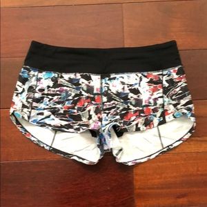 Lululemon Speed Up shorts